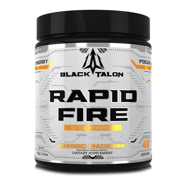 Black Talon Rapid Fire – Extreme Stimulant Preworkout