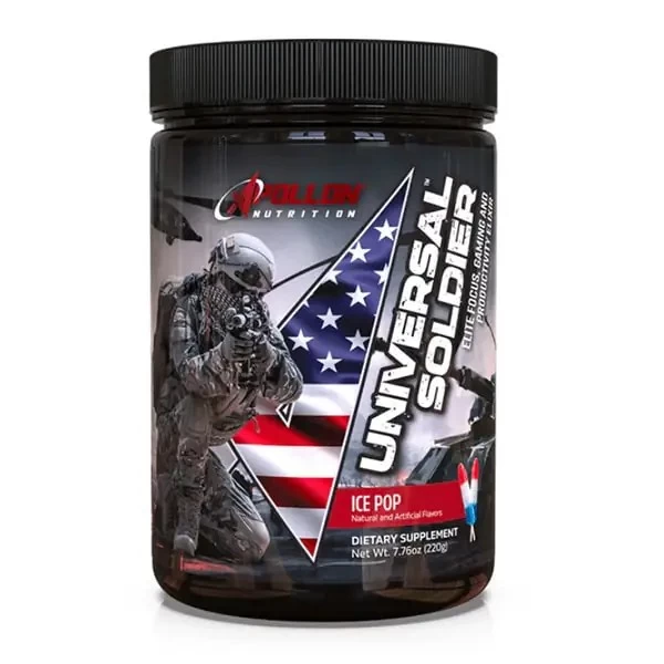 Apollon Nutrition Universal Soldier – Gaming, Focus & Productivity Elixir
