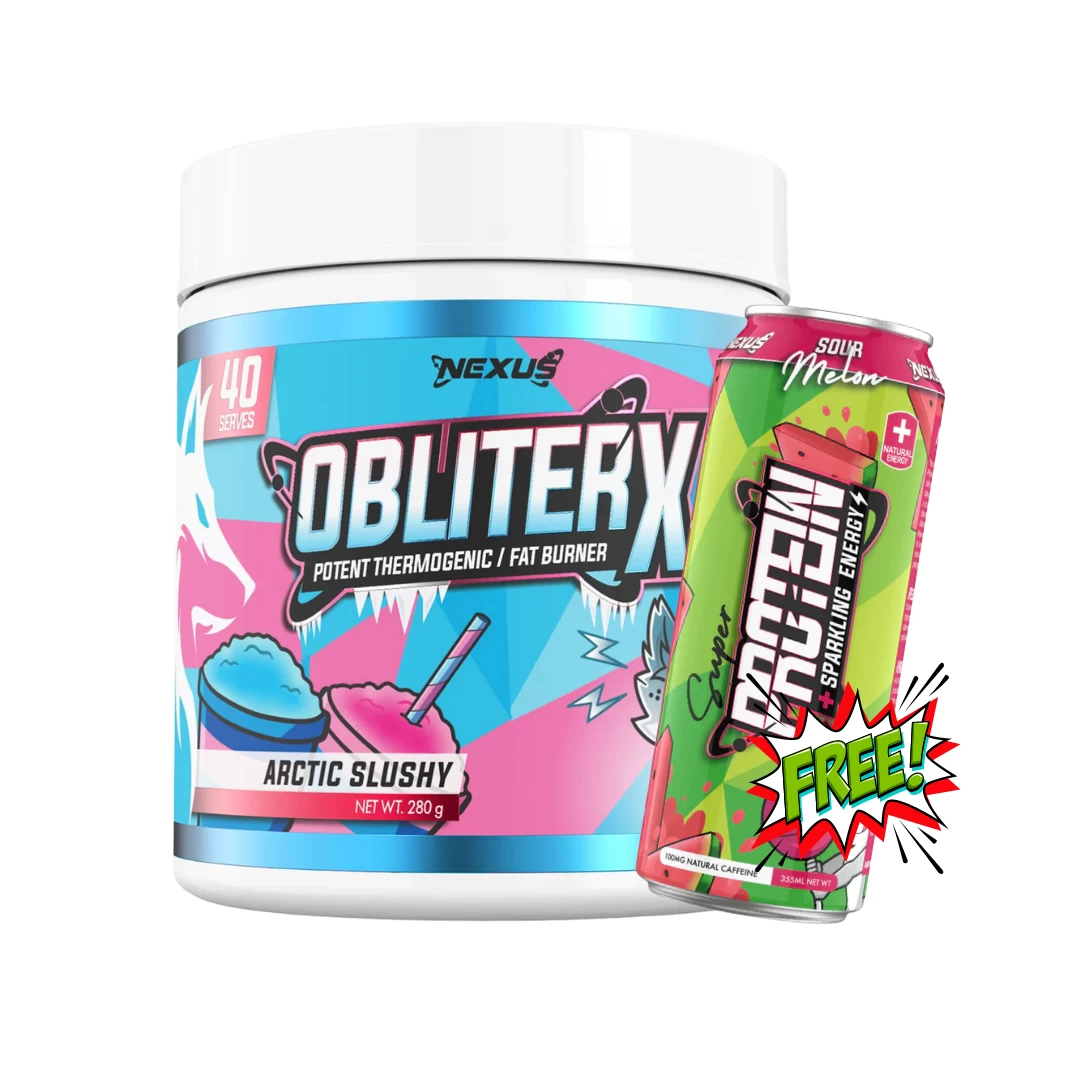 Nexus Sports ObliterX + SUPER PROTEIN CAN