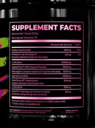 Dark Labs P.I.M.P Stim Free Preworkout - Image 2