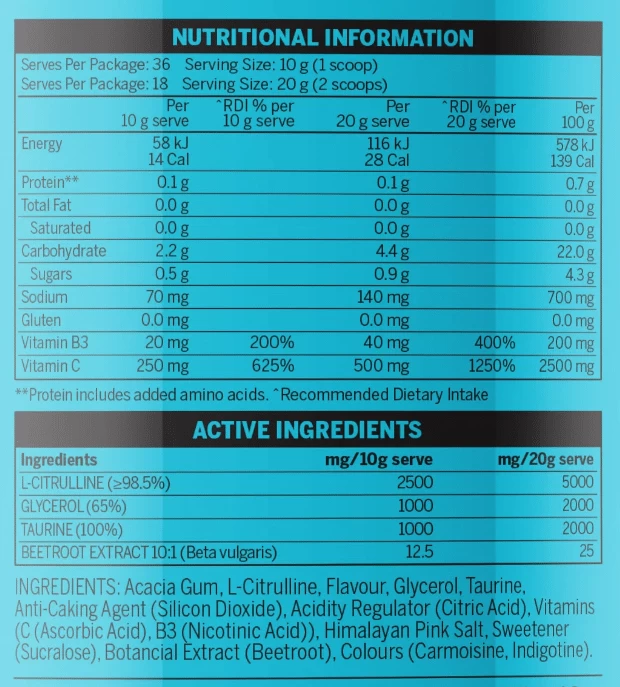 Emrald Labs Pre Pump – Stim Free Preworkout - Image 2