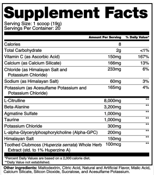 Alchemy Labs Pump 101 – Stim Free Pump Formula - Image 2