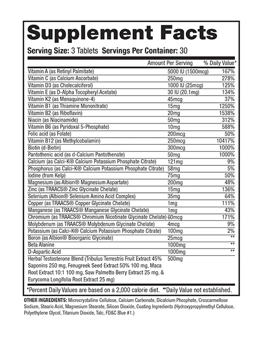 Gaspari Anavite XT β Multi + Test - Image 2